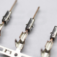 Muestras Gratis Conector de Terminales Macho MQS de 1.60mm, Conector de Terminal de Latón para Arnés de Cableado Automotriz, Fabricado en China