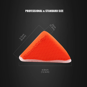 Esponja para Limpiar Interiores de Auto SPTA, Paquete de 1 Esponja Triangular para Lavar Autos, Esponja de Fregado para Limpiar Cuero, Goma y Plástico - Product Image 2