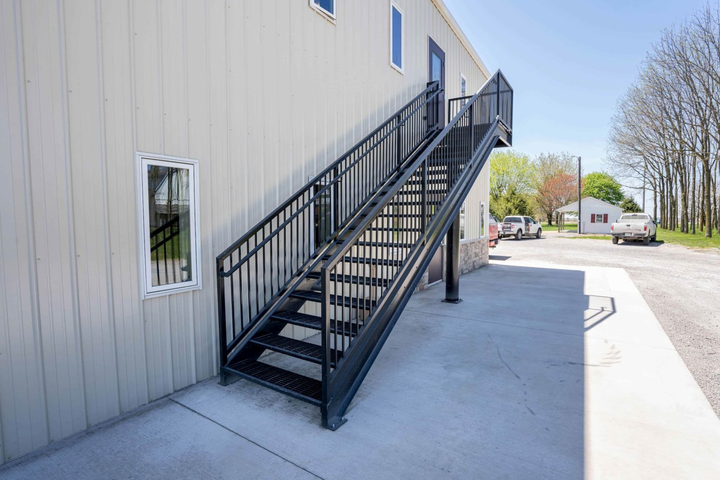 Outdoor Fire Escape Stairs - Durable & Fireproof Solutions