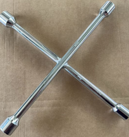 Clé à molette pour réparation automobile avec logo personnalisé 14'' 16'' 18'' 20'' Clé à douille à quatre pans Clé à molette personnalisée avec carte suspendue
