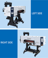 Impresora UV DTF Locor de 60 cm Tamaño A2 Rollo a Rollo para Impresión de Calcomanías en Película de Transferencia en Frío, Plotter con Laminadora y Cabezales XP600 3200