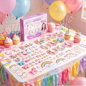 DIY Hair Decoration Kit Girls Headbands <b>Clips</b> <b>Bow</b> Maker Ribbons Gems Butterflies Creative Learning Gift Toy - Product Image 5