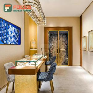 Vitrina de Madera de Lujo para Joyería, Exhibidor de Vidrio con Iluminación LED, Mueble de Exhibición de Alta Gama - Product Image 5