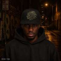 Casquette Trucker Vintage à 5 Panneaux avec Broderie Haute Qualité, Visière en Mousse et Dos en Maille, Style West Coast Chicano Streetwear Urbain, Vente en Gros