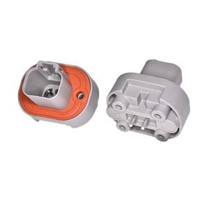 Conectores Automotrices Jeking, Conector DT de 2 Pines, Montaje Vertical/180°, DT15-2P, Rojo - Product Image 2