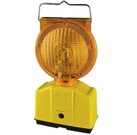 Feux de signalisation portables à LED ambre clignotants pour travaux routiers et sécurité des chantiers