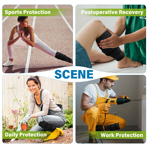 Attelle de compression réglable et respirante pour le genou, idéale pour la course et la rééducation sportive - Product Image 6