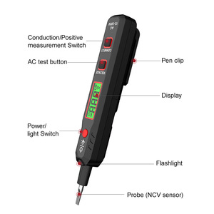 LED Digital Intelligent Induction Test Pencil Elektriker AC DC Tester Elektrischer Schrauben dreher Haltepunkte Elektrischer Mess stift - Product Image 1