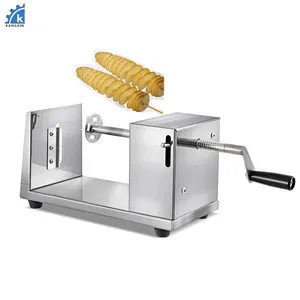 Twister tornado spiral potato cutter potato cutter spiral machine