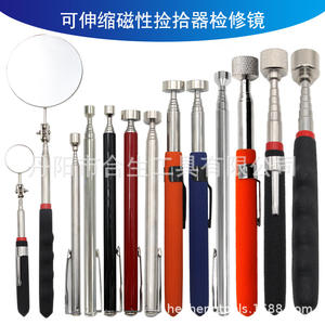 Herramienta magnética de recogida Mr Drill con mango de 5 pulgadas, imán de 8.8 pulgadas, capacidad de carga de 500 kg y activación por empuje. - Product Image 5