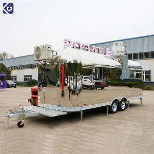 Remorques de restauration mobile CAMPTRL entièrement équipées pour pizzas, <span class=keywords><strong>tacos</strong></span>, glaces, camions de nourriture, chariots à café, remorques de traiteur - Product Image 4