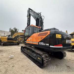 Excavatrices résistantes remises à neuf de l'excavatrice 220LC-9S de Hyundai de 22 tonnes de représentation parfaite à vendre - Product Image 4