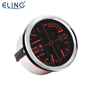 <span class=keywords><strong>1</strong></span> में <span class=keywords><strong>4</strong></span> ELING बहु-समारोह गेज 85MM तेल दबाव ईंधन स्तर पानी का तापमान मीटर 12V वाल्टमीटर के लिए कार रेसिंग मोटरसाइकिल - Product Image 3