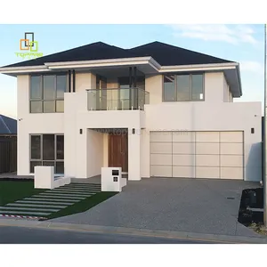 Modüler ev lüks villa prefabrik hafif çelik yapı göstergesi metal çerçeve villa framecad ev ev Sydney