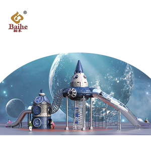 2020 maternelle Toboggan Parc D'attractions Jeux En Plastique Enfants Aire de Jeux Enfants Équipements De Jeux En Plein Air - Product Image 2