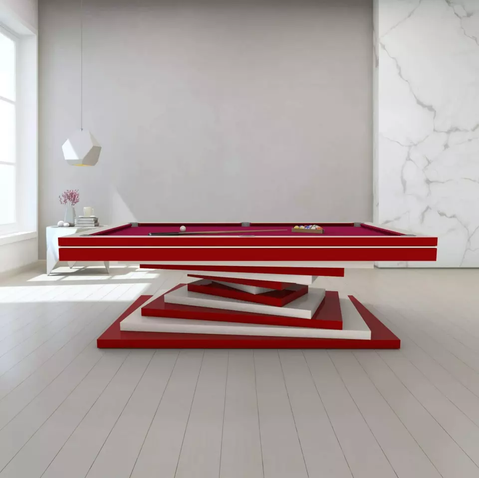 2023 роскошный современный стол для бассейна из массива дерева размером на заказ, распродажа