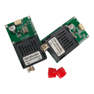 Transceptor de Video de Fibra Óptica TTL de 80KM 1490nm 1550nm, Mini Transceptor de Fibra Óptica de 0-5 Dbi, Conversor de Medios de Video de Fibra Óptica - Product Image 2