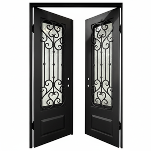 Material respetuoso con el medio ambiente, proyecto inmobiliario, habitación segura personalizada, estacionamiento subterráneo de acero, entrada de Villa, puerta de diseño de lujo - Product Image 1