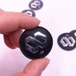 Etiqueta NFC de PVC suave de silicona personalizada de alta calidad para ropa, zapatos, sombreros, camisas - Product Image 2