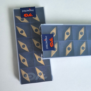 Herramienta de Torneado de Carburo de Tungsteno YG801, Insertos VCMT160404-UG para Torno CNC con Recubrimiento PCD y Corte Eficaz - Product Image 4