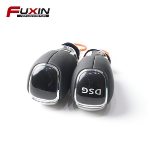 DSG pomello del cambio in pelle copertura laterale parti interne <span class=keywords><strong>accessori</strong></span> per <span class=keywords><strong>Skoda</strong></span> Octavia superba Fabia <span class=keywords><strong>Rapid</strong></span> Yeti - Product Image 1