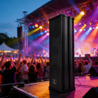 CTRLPA CS585 Altavoz de Columna para Exteriores de Lujo, Resistente al Agua, con Calidad de Sonido Superior, 40W, 70/100V, 140Hz-14kHz, Durabilidad para Todo Clima