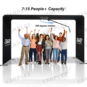 Plateforme photo professionnelle 360° <span class=keywords><strong>avec</strong></span> plateau rotatif en métal et télécommande, structure en treillis 3M ou 4M en option pour les entreprises de location - Product Image 4