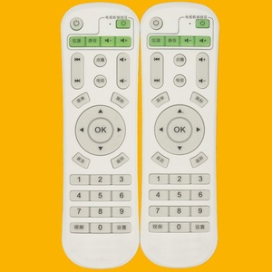 Control remoto con cuentas de cristal YK-0632 para decodificador Inphic 15,8x4,5x2cm blanco - Product Image 1
