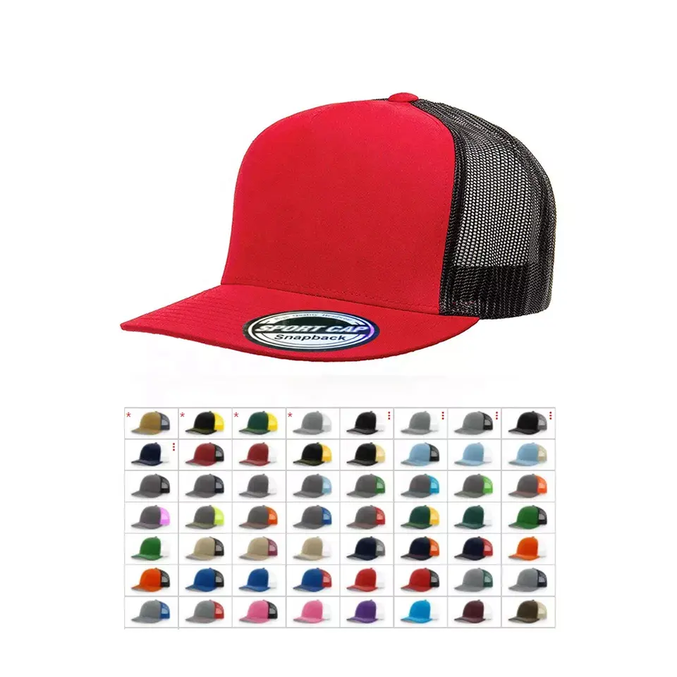 custom 3D embroidered logo richardson richarson 112 mesh style original trucker baseball casquette gorras caps hats for men