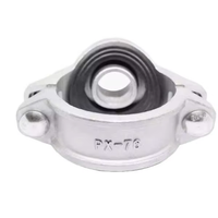 Raccord de tuyauterie rainuré Youke, manchon flexible, manchon rigide en fonte ductile pour système d'incendie
