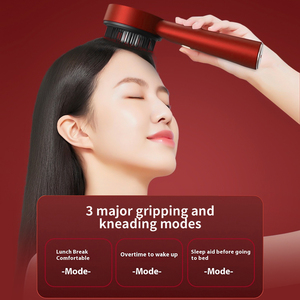 หวีนวดศีรษะแปรงนวดหนังศีรษะแบบพกพา - Product Image 4