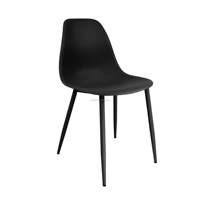 Meubles de maison Salle à manger sans accoudoirs Chaise d'appoint en plastique