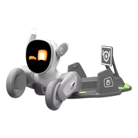 CBYD Robot chien IA de haute qualité, jouet éducatif intelligent, robot interactif vocal avec écran OLED, Android 14, vidéo 1080p pour enfants