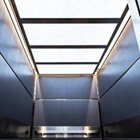 Panneau lumineux LED sur mesure pour ascenseur centre commercial plafond Taille personnalisée Forme Lumière LED Solutions d'éclairage en feuilles cadre led LGP