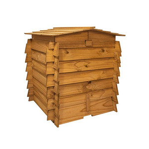 Outdoor Garden Composer Compost Bins Cedar Wood Compost Bin