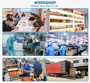 Custodia in plastica sigillata stampata personalizzata per uso alimentare con cerniera in Mylar commestibile a prova di odore - Product Image 6