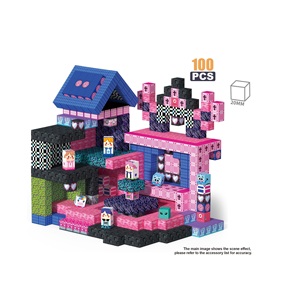 150 Piezas, Nuevo Juego de Construcción con Temática de Bosque, Regalo para Niños, Bloques de Construcción Magnéticos DIY para el Desarrollo de la Inteligencia - Product Image 3