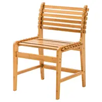 Bamboo Leisure Dining Modern Simple Wooden Chair Stool Leisure Home Adult Desk Computer Backrest Chairs