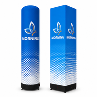 Colonne gonflable publicitaire MORNING personnalisée pour festivals, marathons, centres commerciaux et événements, 10 pieds