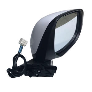 Espejo Retrovisor Lateral para Automóvil Honda 76258-TG5-H11/76208-TG5-H11, Espejo Retrovisor de Repuesto de Plástico Negro para Fit 09-13 - Product Image 1