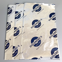 Papier d'aluminium alvéolé jetable de qualité alimentaire de taille personnalisée Papier d'emballage pour charcuterie
