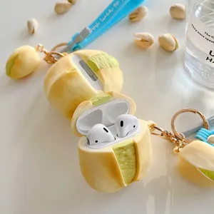 For Airpods Case 3D Cartoon Cute Soft Silicone Earphone Cases For Apple Air Pods 1 / 2 Wireless Headphone Cover Bags
