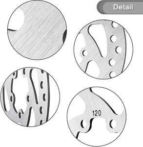 Nuevo Disco de Freno de Scooter de 130 mm y 5 Orificios para Xiaomi <span class=keywords><strong>4</strong></span> <span class=keywords><strong>Pro</strong></span>, Piezas de Pastillas de Freno de Caliper para Scooter - Product Image 4