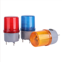 Feu de signalisation rotatif étanche avec alarme sonore 110 dB et balise LED multicolore pour équipement de machine d'atelier
