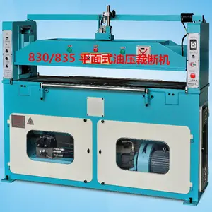 EVA Rubber Vinyl Resins PVC Soles Cutting Machine Flat Type Hydraulic Cutting Machine