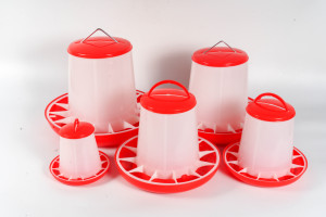High Quality Plastic Manual Chicken Poultry Feeders and <strong>Drinkers</strong> for Chicken Farm - Product Image 2