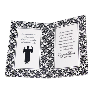 Cartes de vœux personnalisées de haute qualité 5*7 pouces pour l'impression en usine, cartes de félicitations pour camarades de classe, cartes de vœux de remise de diplôme, cartes cadeaux - Product Image 2