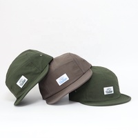 Casquette de camping 5 panneaux pour homme, style à bord court, en nylon supérieur à séchage rapide, idéale pour l'alpinisme et le camping en extérieur – Vente directe usine