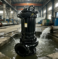 Bomba sumergible para aguas residuales WQ, bomba centrífuga para riego agrícola, bomba de refuerzo, bomba de vacío, 1-4HP, tratamiento de aguas residuales, 220V/380V