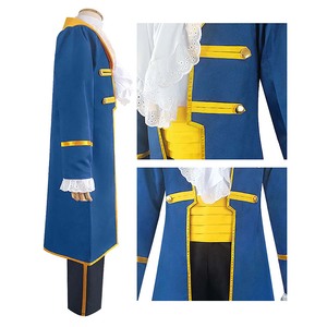Ropa de Fiesta de Carnaval de Halloween para Hombre <span class=keywords><strong>Adulto</strong></span>, <span class=keywords><strong>Disfraz</strong></span> de Príncipe <span class=keywords><strong>Bestia</strong></span>, Cosplay, 2017 - Product Image 4